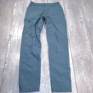 Mountain Hardwear Hiking Basin Pants Mens S Blue Gray Technical Outdoor Trekking